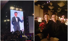 Nam ca sĩ Isaac nhận giải thưởng tại LHP Busan