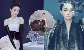 'Gái một con' Triệu Lệ Dĩnh tái xuất đẹp mong manh sương khói