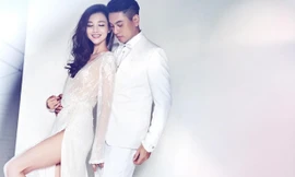 Ảnh cưới lung linh của Chu Hiếu Thiên và người yêu gợi cảm