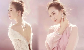 Lưu Thi Thi đẹp mong manh tựa sương mai