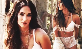 Mỹ nhân ‘Transformers’ Megan Fox gợi tình với nội y ren