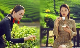 ‘Đông Phương Bất Bại’ Trần Kiều Ân hóa mỹ nhân đồi chè tuyệt sắc