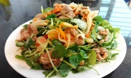 Rau càng cua chữa đau bụng, thấp khớp... có thể chế biến nhiều món ăn quen thuộc. Ảnh: GDV 