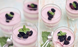 Đổi vị ngày chớm hè với sữa chua dâu tằm thanh mát