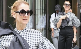 Celine Dion thanh lịch sành điệu ở Paris