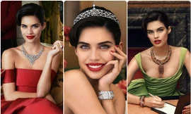 Thiên thần nội y Sara Sampaio lộng lẫy như công chúa