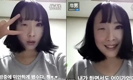 'Ngã ngửa' khi cô gái Hàn Quốc tẩy trang nửa mặt 