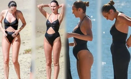 Candice Swanepoel về dáng ‘thần tốc’ sau 3 tuần sinh con