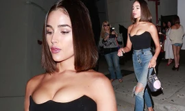 Sau loạt ảnh ngực lép, Olivia Culpo bỗng chốc ‘căng đầy'