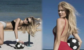 Mỹ nhân Nga siêu gợi cảm cổ động trước thềm World Cup 2018