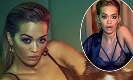 Nữ ca sĩ Rita Ora ‘thiêu đốt’ ánh nhìn với nội y táo bạo