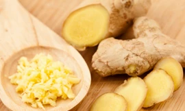 Trị bệnh thời điểm giao mùa bằng gừng tươi 