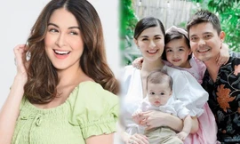 'Mỹ nhân đẹp nhất Philippines' rạng ngời bên chồng và hai con