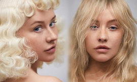 Christina Aguilera trẻ trung ngỡ ngàng với mặt mộc không son phấn