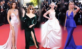 Ngắm váy áo gợi cảm của dàn người đẹp trên thảm đỏ Cannes 