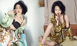 Nữ MC đình đám Từ Hy Đệ gần 40 vẫn chuộng mốt mặc thoáng