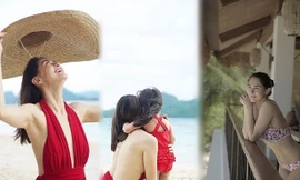 ‘Mỹ nhân đẹp nhất Philippines’ gợi cảm đầy sức sống ở biển