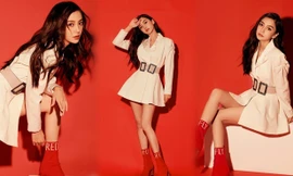 'Gái một con' Angelababy eo thon, chân dài hút mắt