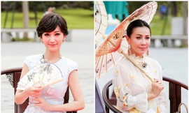 Nhan sắc trẻ ngỡ ngàng của Lưu Gia Linh và người đẹp ‘Bến Thượng Hải’