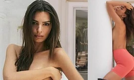 Emily Ratajkowski táo bạo bán nude quá đỗi gợi cảm