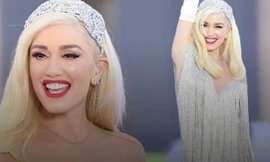 Gwen Stefani lộng lẫy, gợi cảm với đầm siêu ngắn