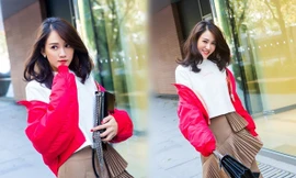 ‘Đông Phương Bất Bại’ Trần Kiều Ân rạng ngời trong nắng mùa đông