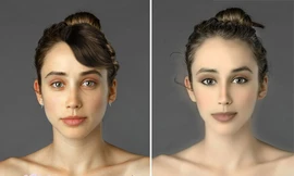 Ngắm nhan sắc phụ nữ các nước qua cùng một gương mặt