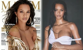 Thiên thần nội y cao 1m84 quyến rũ ngây ngất trên bìa Maxim