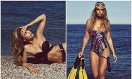 Người đẹp Ailen thả dáng quyến rũ trên biển