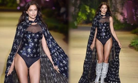 Mê mẩn ngắm Irina Shayk trình diễn nội y siêu quyến rũ