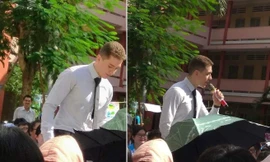 Thầy giáo 'soái Tây' được hội chị em tìm kiếm sau ảnh chụp lén