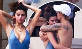 Justin Bieber ôm Selena không rời trong đám cưới cha ruột