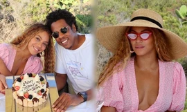 Beyonce siêu gợi cảm sánh đôi chồng trong sinh nhật ở Ý