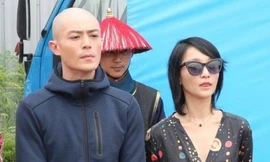 Sau đám cưới với Lâm Tâm Như, Hoắc Kiến Hoa bất ngờ... cạo đầu