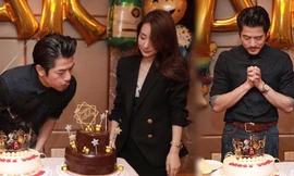 Quách Phú Thành phong độ, đón sinh nhật tuổi 53 bên vợ trẻ kém 23 tuổi