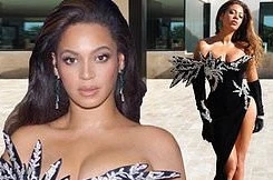 Beyonce diện váy bó xẻ cao tôn đường cong 'đồng hồ cát' bốc lửa