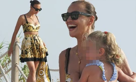 Irina Shayk diện bikini thả dáng siêu mẫu cực quyến rũ 