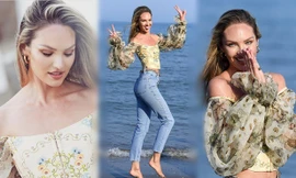 Say đắm loạt khoảnh khắc thiên thần của Candice Swanepoel 