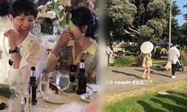 Song Hye Kyo sóng đôi chồng Song Joong Ki sang Mỹ dự đám cưới