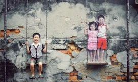 Nghệ thuật độc đáo trên đường phố Penang Malaysia 