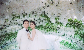 Mỹ nhân Thái Lan chi 6,5 tỉ đồng cho váy và giày cưới hàng hiệu