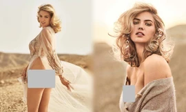 Mỹ nữ gợi tình Kate Upton quá đỗi nóng bỏng giữa hoang mạc Israel