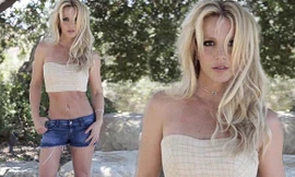 Britney Spears U40 dáng chuẩn eo thon nhờ yêu bồ trẻ kém 13 tuổi