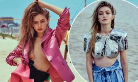 Mê đắm vẻ gợi cảm của 'nữ thần bãi biển' Gigi Hadid