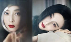 Phạm Băng Băng môi trầm da trắng sứ trên bìa báo Pháp