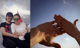 Chương Tử Di khoe ảnh kỷ niệm một năm ngày cưới