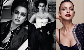 Mỹ nhân Nga Irina Shayk khác lạ với style quý ông