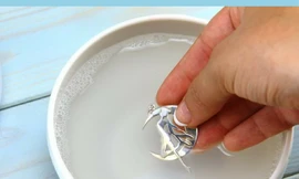 Làm sáng bóng đồ bạc như mới bằng cách đơn giản