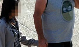 Bức ảnh được cho là sao nữ giấu mặt