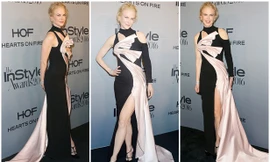 Nicole Kidman lộng lẫy quý phái với đầm xẻ cao